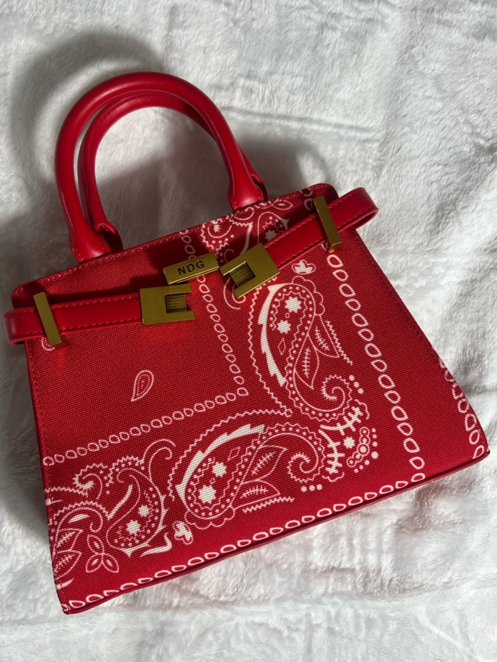 NDG Paris Jeanne Mini Bandana Bag
